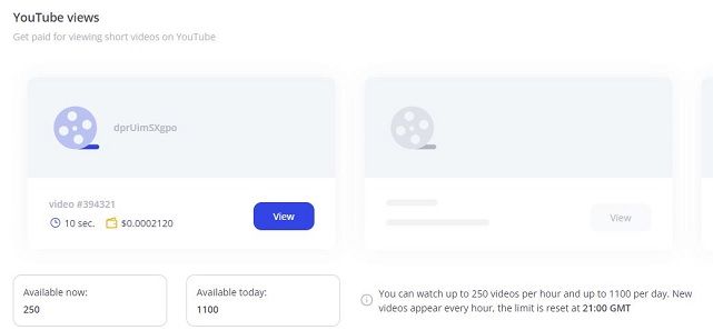 PayUpVideo empezar a ver vídeos